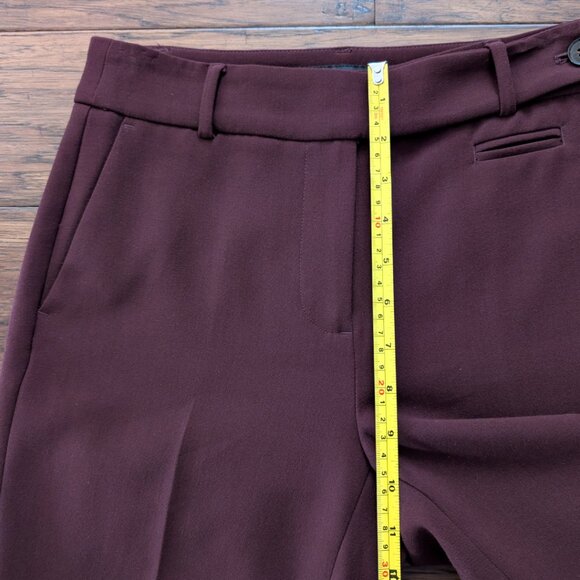 RW&CO brown chocolate plum dress pants size 0 - Picture 12 of 16